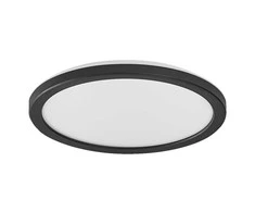 Lubinis šviestuvas 19W LED paviršinis šviestuvas SMART+ ORBIS, juodas, 2700/6500K/RGB, dimeriuojamas