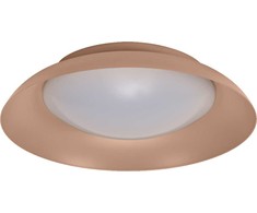 Lubinis šviestuvas 19W LED paviršinis šviestuvas ORBIS PLATE, rožinis, 3000K, dimeriuojamas