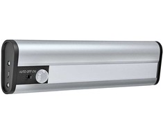 Lubinis šviestuvas 1W LED paviršinis šviestuvas LINEAR, sidabro sp., 4000K, su baterija