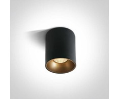 Lubinis šviestuvas 20W LED cilindro formos šviestuvas, juodas, 3000K, 12120Z/B/W