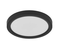 Lubinis šviestuvas 20W LED paviršinis šviestuvas ORBIS QUICKFIX, juodas, 3000K