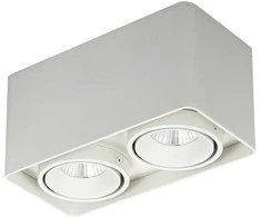 Lubinis šviestuvas Luminaire Center 20W LED paviršinis šviestuvas BONNIE, baltas, 3000K
