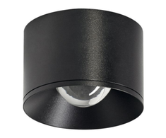 Lubinis šviestuvas 20W paviršinis LED šviestuvas PUCK L 3000K, juodas