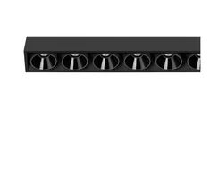 Lubinis šviestuvas 21W LED paviršinis šviestuvas Juodas FOSTER SURFACE REMOTE 10, juodas, 3000K