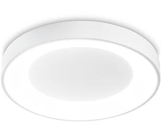 Lubinis šviestuvas Ideal Lux 20W LED paviršinis šviestuvas PLANET, baltas, 3000K, 312347