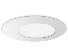 Lubinis šviestuvas Ideal Lux 22W LED paviršinis šviestuvas IRIDE, baltas, 3000K, dimeriuojamas, 328362