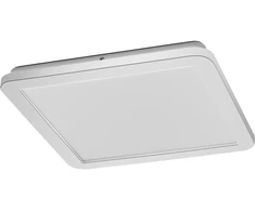 Lubinis šviestuvas 22W LED paviršinis vonios šviestuvas ORBIS DISC, chromo sp., 3000/4000K, IP44