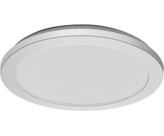 Lubinis šviestuvas 22W LED paviršinis vonios šviestuvas ORBIS DISC, chromo sp., 3000/4000K, IP44