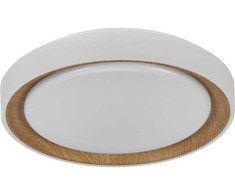 Lubinis šviestuvas 24W LED paviršinis šviestuvas ORBIS GLORIE, medienos sp., 3000K