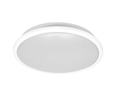 Lubinis šviestuvas 24W LED paviršinis šviestuvas ESSENTIAL ORBIS, baltas, 3000K, su judesio davikliu