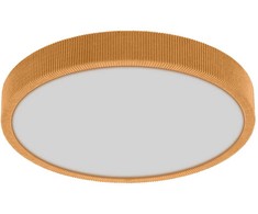 Lubinis šviestuvas 24W LED paviršinis šviestuvas ORBIS MATTEO, oranžinis, 3000K, dimeriuojamas