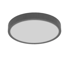 Lubinis šviestuvas 24W LED paviršinis šviestuvas ORBIS MATTEO, pilkas, 3000K, dimeriuojamas