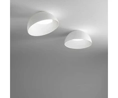 Lubinis šviestuvas Ideal Lux 24W LED paviršinis šviestuvas COROLLA, baltas, 3000K, 297149