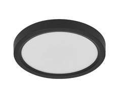 Lubinis šviestuvas 24W LED paviršinis šviestuvas ORBIS QUICKFIX, juodas, 3000K