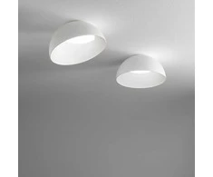 Lubinis šviestuvas Ideal Lux 24W LED paviršinis šviestuvas COROLLA, baltas, 3000K, 297101
