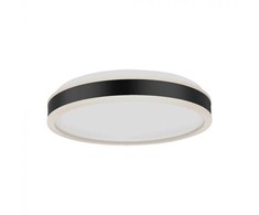 Lubinis šviestuvas 24W LED paviršinis šviestuvas, juodas, 4000K
