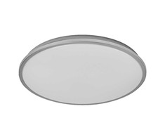 Lubinis šviestuvas 24W LED plafonas ORBIS DUBLIN, sidabro sp., 3000K