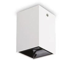 Lubinis šviestuvas Ideal Lux 25W LED paviršinis šviestuvas NITRO, baltas, 3000K, 319575