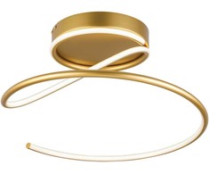 Lubinis šviestuvas 26,9W LED paviršinis šviestuvas JILL, aukso sp., 3000K, 4263200
