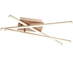 Lubinis šviestuvas 26W LED paviršinis šviestuvas YUNO, matinės bronzos sp., 4000K