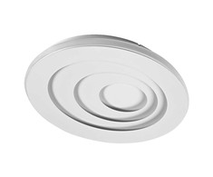 Lubinis šviestuvas 27W LED paviršinis šviestuvas ORBIS SPIRAL, baltas, 3000K