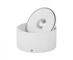 Lubinis šviestuvas V-tac 28W LED paviršinis šviestuvas, baltas, 3000-6400K