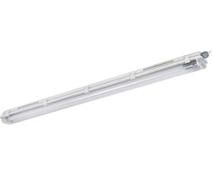 2x13,5W LED linijinis šviestuvas SUBMARINE T8, 2xG13, baltas, 1280mm, 4000K, IP65