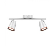 Lubinis šviestuvas V-tac 2x5W LED paviršinis šviestuvas, baltas, 4000K