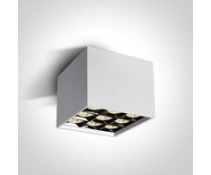 Lubinis šviestuvas 30W LED paviršinis šviestuvas, baltas, 3000K, 12906B/W/W
