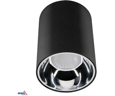Lubinis šviestuvas Bemko 30W LED paviršinis šviestuvas MAFED, juodas, 4000K, IP44/IP20