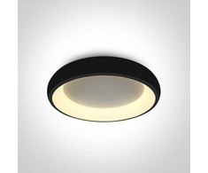 Lubinis šviestuvas 30W LED vidaus plafonas, juodas, 2700/3000/4000K, dimeriuojamas, 62134N/B/V