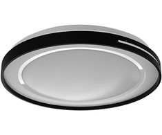 Lubinis šviestuvas 30W paviršinis šviestuvas, juodas, 2700K, išmanus+WiFi valdymas