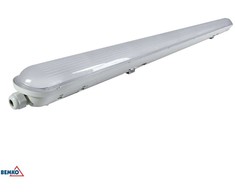 Lubinis šviestuvas Bemko 33W LED linijinis šviestuvas BALWIR, pilkas, 4000K, IP65