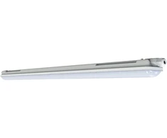 Lubinis šviestuvas Duralamp 33W LED linijinis šviestuvas DAMP PROOF ECO 3TH, pilkas, 6500K, 120°, 1205mm, IP65