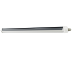 34/31/26/20W LED linijinis šviestuvas DAMP PROOF FLEX EMERGENCY, pilkas, 4000K, 120°, 1320mm, IP66
