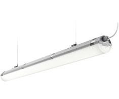 34W LED linijinis pramoninis šviestuvas ATLANTYK 2.0 ECO, šviesiai pilku korpusu, 4000K