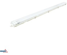 Kafler 36W LED linijinis šviestuvas AKWAR, 2xT8, baltas, 4000K, IP65, 120cm