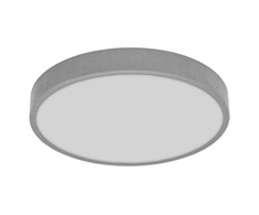 Lubinis šviestuvas 36W LED paviršinis šviestuvas ORBIS MATTEO, šviesiai pilkas, 3000K, dimeriuojamas