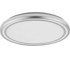Lubinis šviestuvas 36W LED paviršinis šviestuvas ORBIS HELMAN, sidabro sp., 3000K