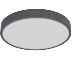 Lubinis šviestuvas 36W LED paviršinis šviestuvas ORBIS MATTEO, pilkas, 3000K, dimeriuojamas