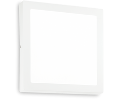 Lubinis šviestuvas 36W LED paviršinis šviestuvas UNIVERSAL SQUARE, baltas, 2700K, 342634
