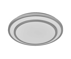 Lubinis šviestuvas 36W LED paviršinis šviestuvas ORBIS BERLIN, sidabro sp., 3000K