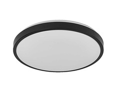Lubinis šviestuvas 36W LED plafonas ORBIS LONDON, juodas, 3000K