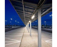 Lubinis šviestuvas 36W LED šviestuvas LED NEXFORCE N2, pilkas, 120cm, 4000K, IP66
