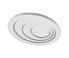 Lubinis šviestuvas 37W LED paviršinis šviestuvas ORBIS SPIRAL, baltas, 3000K