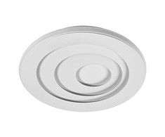 Lubinis šviestuvas 38W LED paviršinis šviestuvas ORBIS SPIRAL, baltas, 3000K