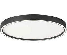 Lubinis šviestuvas Viokef 38W LED paviršinis šviestuvas VANESSA, juodas, 3000/4000K, dimeriuojamas, 4292800
