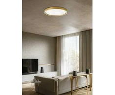 Lubinis šviestuvas Viokef 38W LED paviršinis šviestuvas VANESSA, juodas, 3000/4000K, dimeriuojamas, 4292800