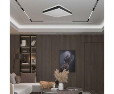 Lubinis šviestuvas V-tac 38W LED paviršinis šviestuvas, juodos/baltos sp., 4000K