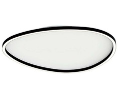 39W LED paviršinis šviestuvas, juodas, 3000K, dimeriuojamas, 23208